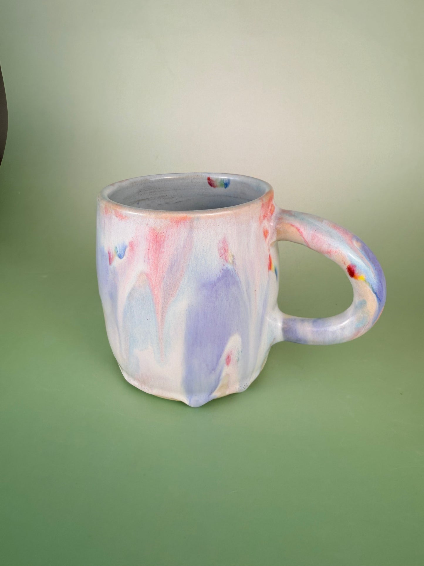 Drippy rainbow mug - discount