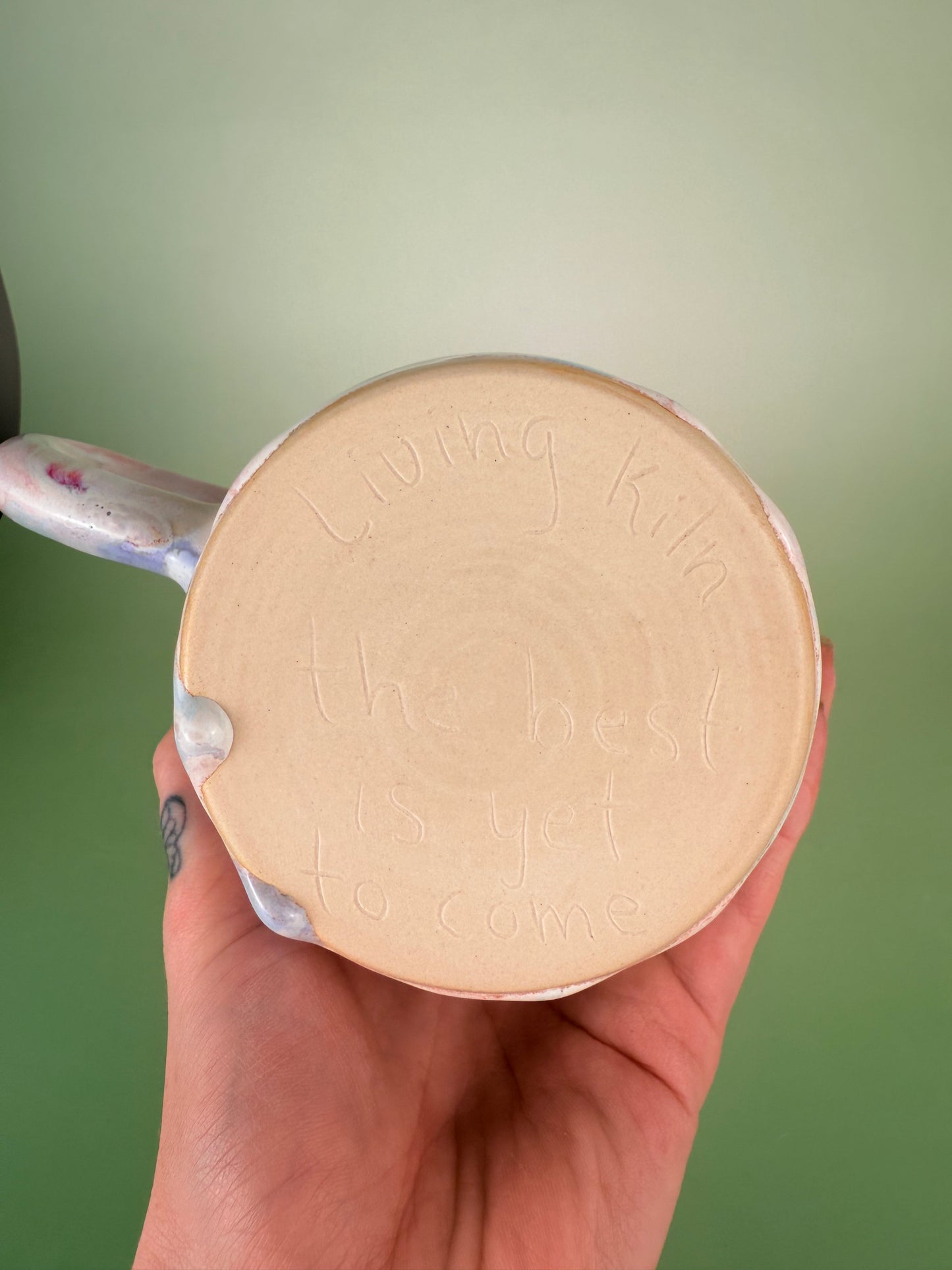 Drippy rainbow mug - discount