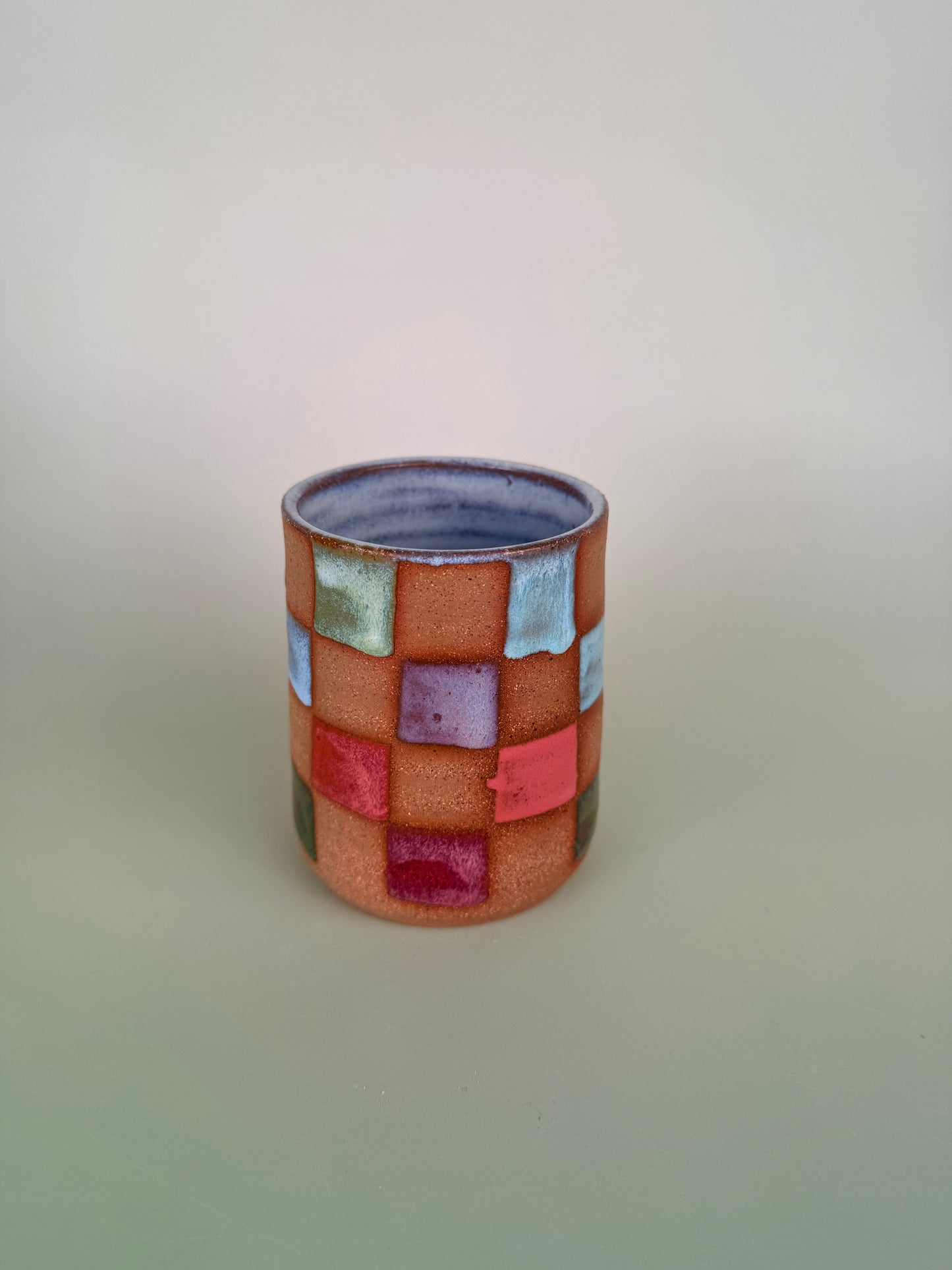 Colorful checkered cup #2