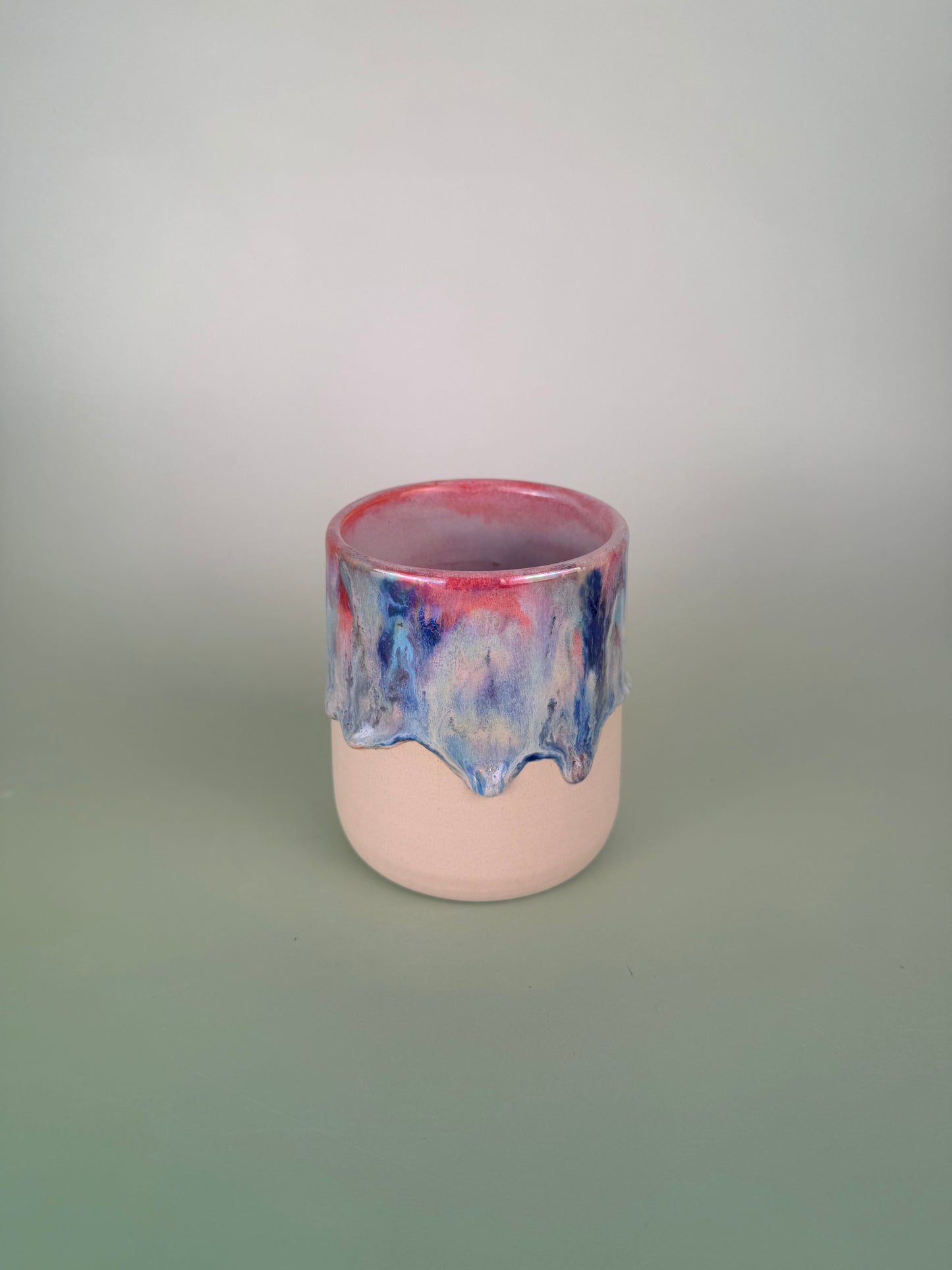 Iridescent drippy cup #2