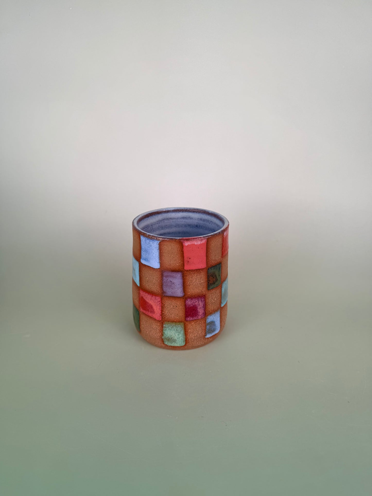 Colorful checkered cup #2