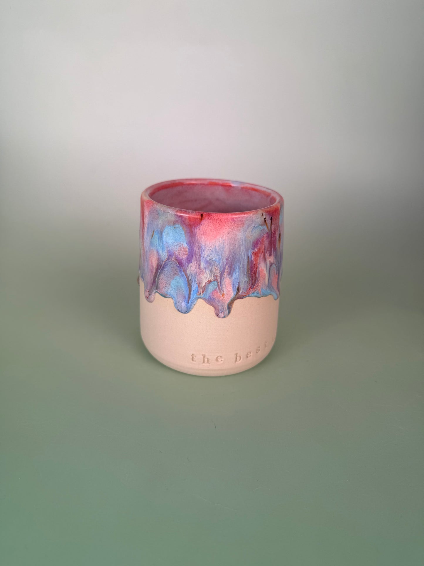 The best is yet to come. Drippy cup